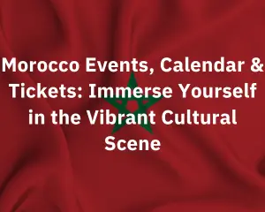 Morocco Events
